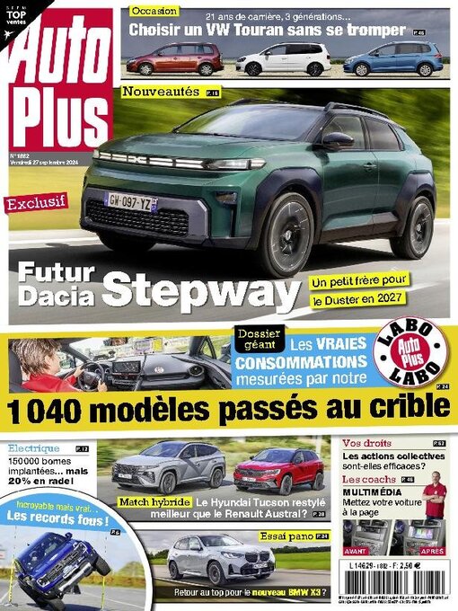 Editions Mondadori Axel Springer (EMAS)作のAuto Plus Franceの作品詳細 - 貸出可能